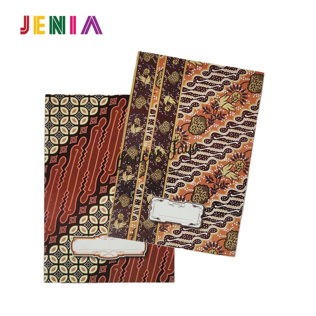 

1 Pak / 10 Pcs Stopmap Map Batik JENIA Ivory