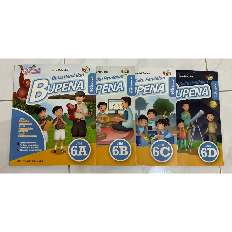 BUKU BUPENA KELAS 6 | PENERBIT ERLANGGA