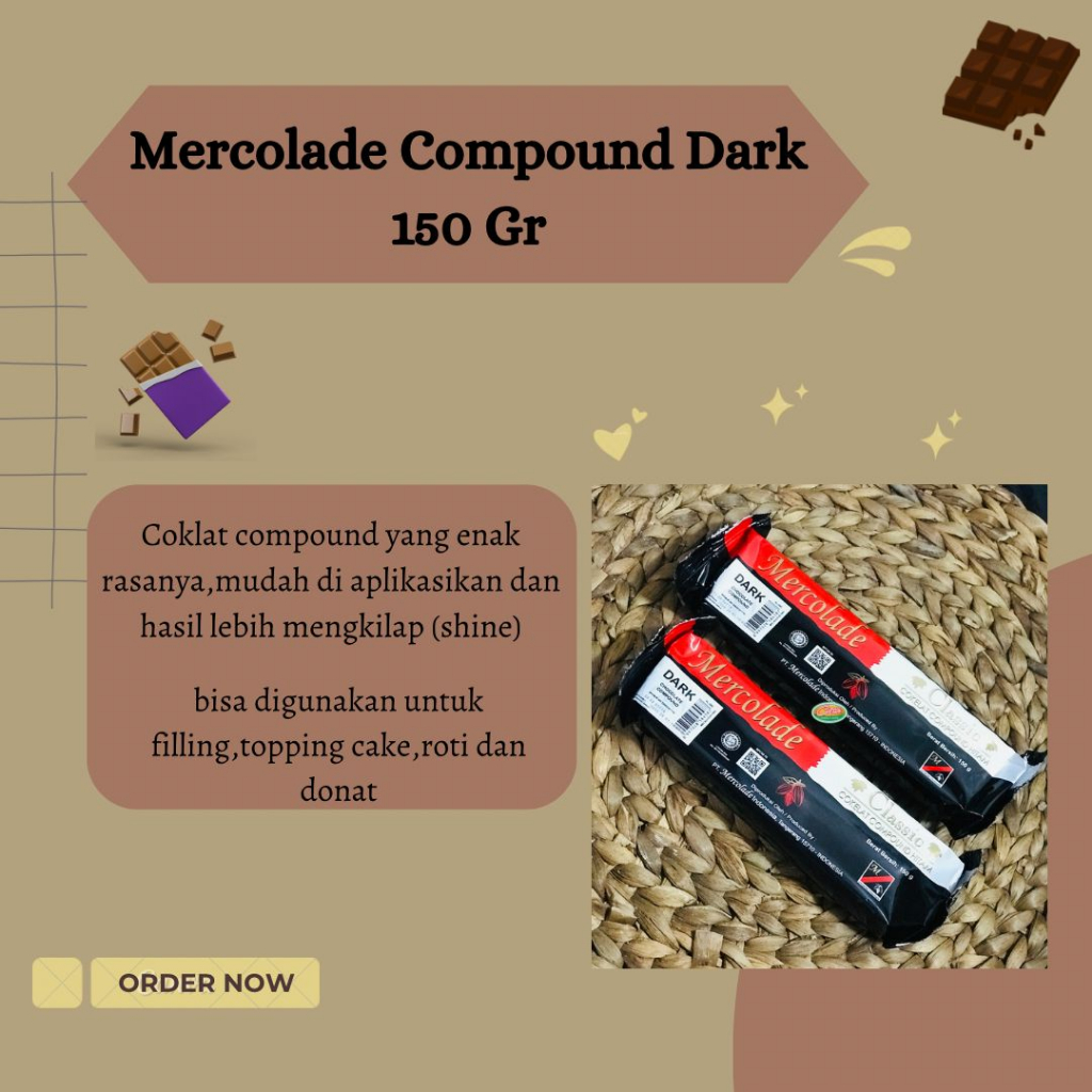 

MERCOLADE COMP DARK 150 GR