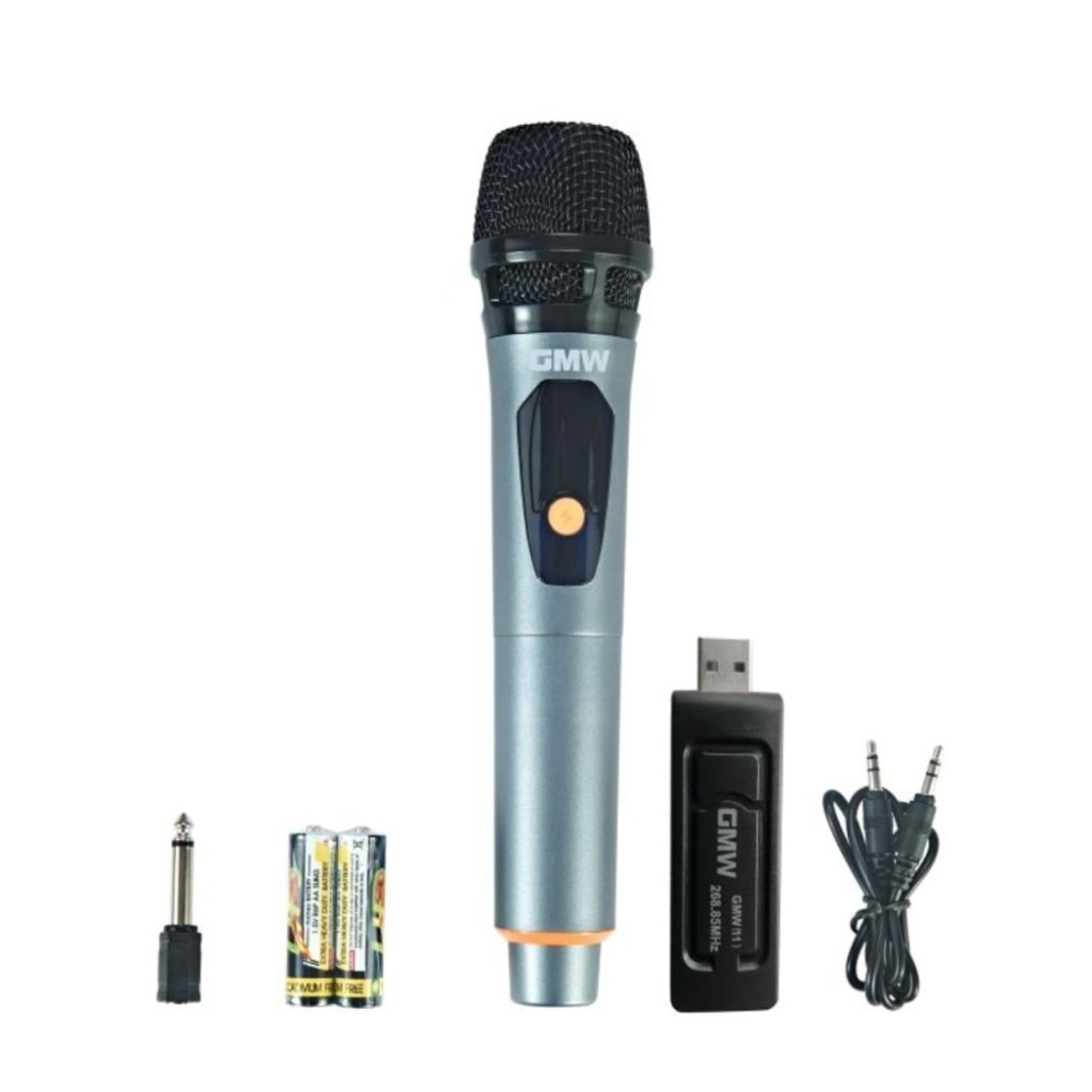 mic wireless GMC 011 mic wireless pegang GMC