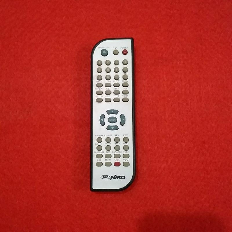 REMOTE DVD PLAYER KARAOKE NIKO