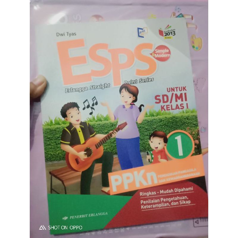 

Erlangga Baru kelas 1 SD/MI Esps mapel IPA, Bahasa Indonesia, PPKn