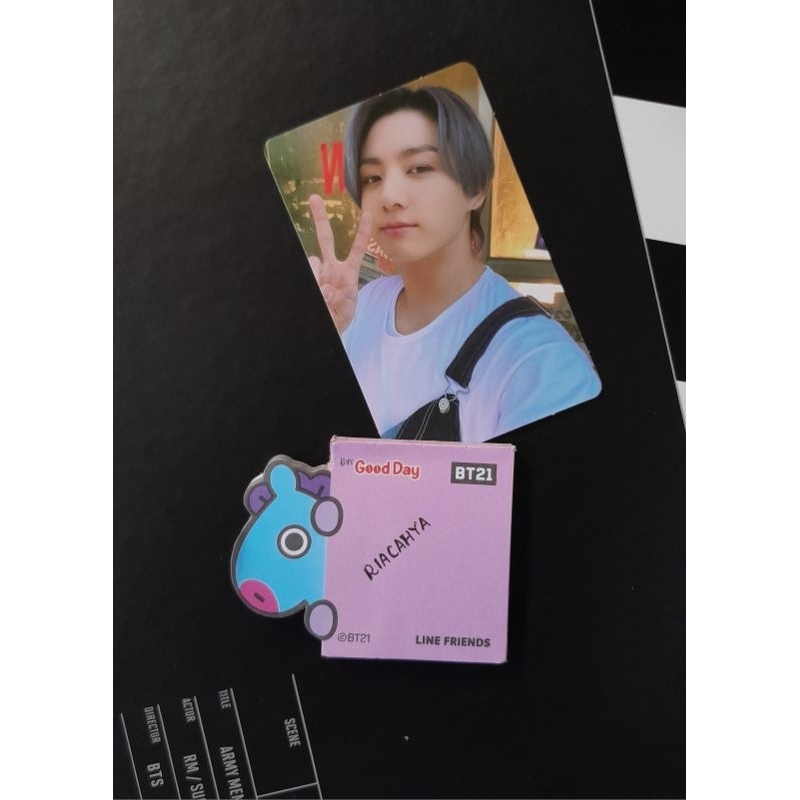 official jungkook photocard POB BUTTER