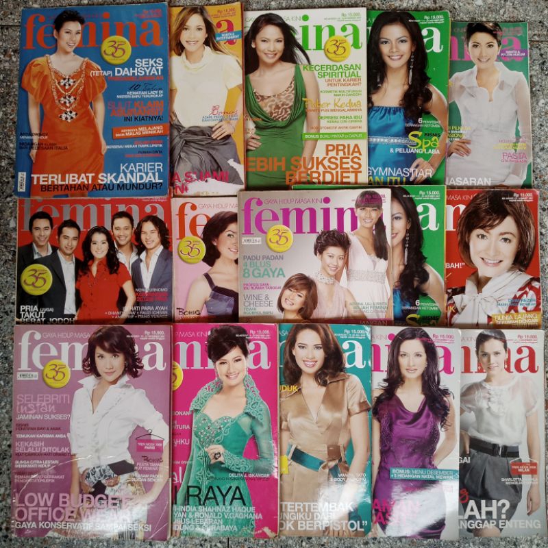 MAJALAH FEMINA EDISI 2007