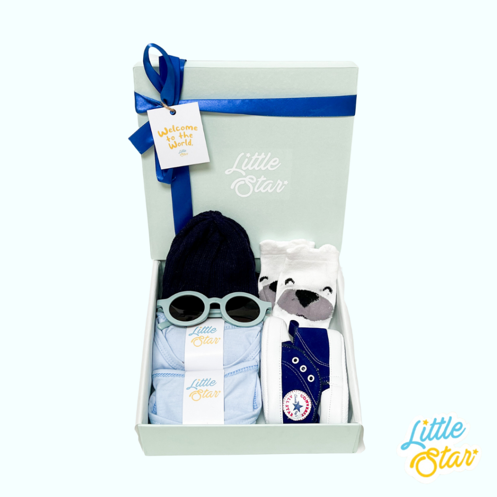 Little Star Duo Premium Hampers Bayi Newborn Baby Gift Set Kado Lahiran