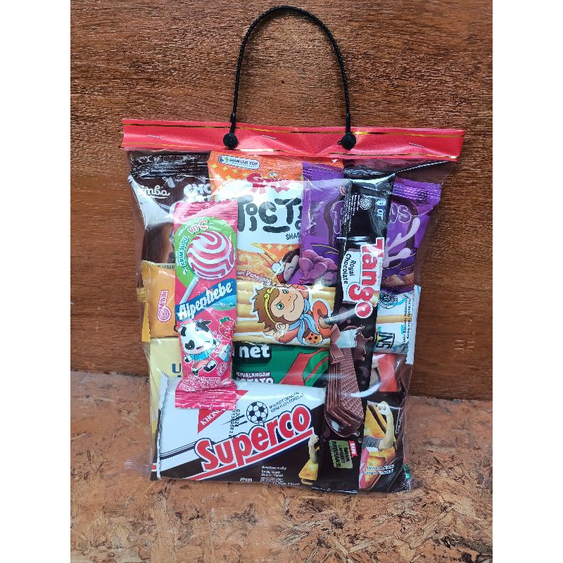 

Paket snack ulang tahun/paket snack ultah/snack ultah/bingkisan ulang tahun/goodie bag