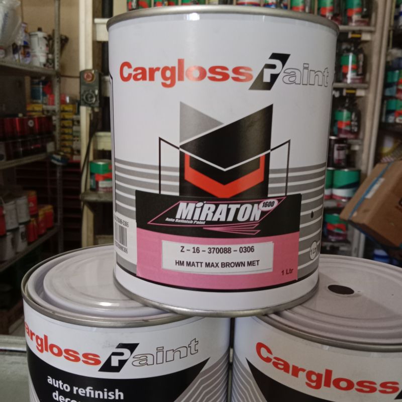 Cat Cargloss HM BROWN MET / BROWN ORIGINAL HONDA SCOOPY / COKLAT SCOOPY / CARGLOSS ORIGINAL