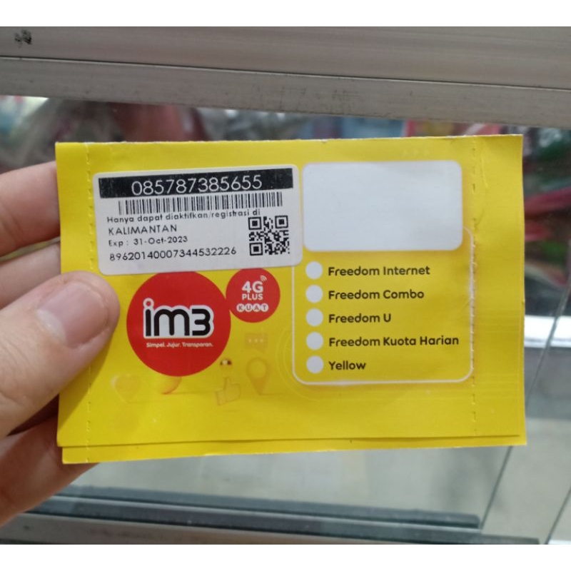 perdana indosat oredoo no cantik