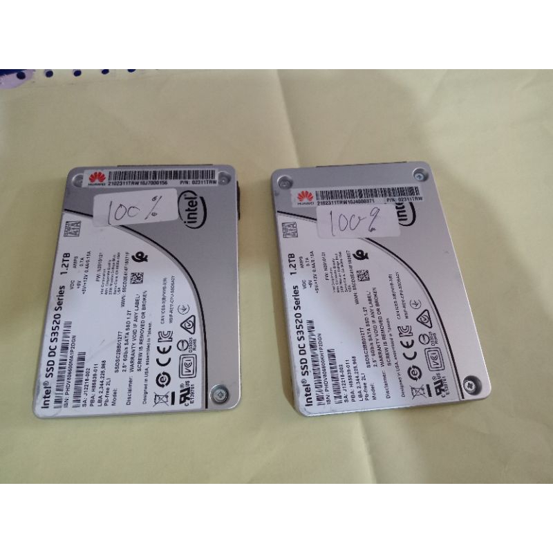 Intel SSD DC s3520 series