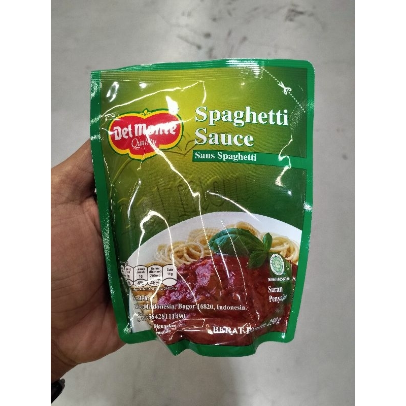 

Delmonte sauce spaghetti 250gram