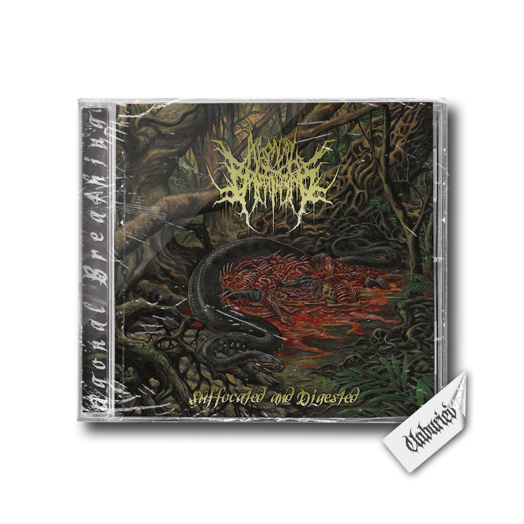 Compact Disc - Agonal Breathing - Suffocated and Digested
