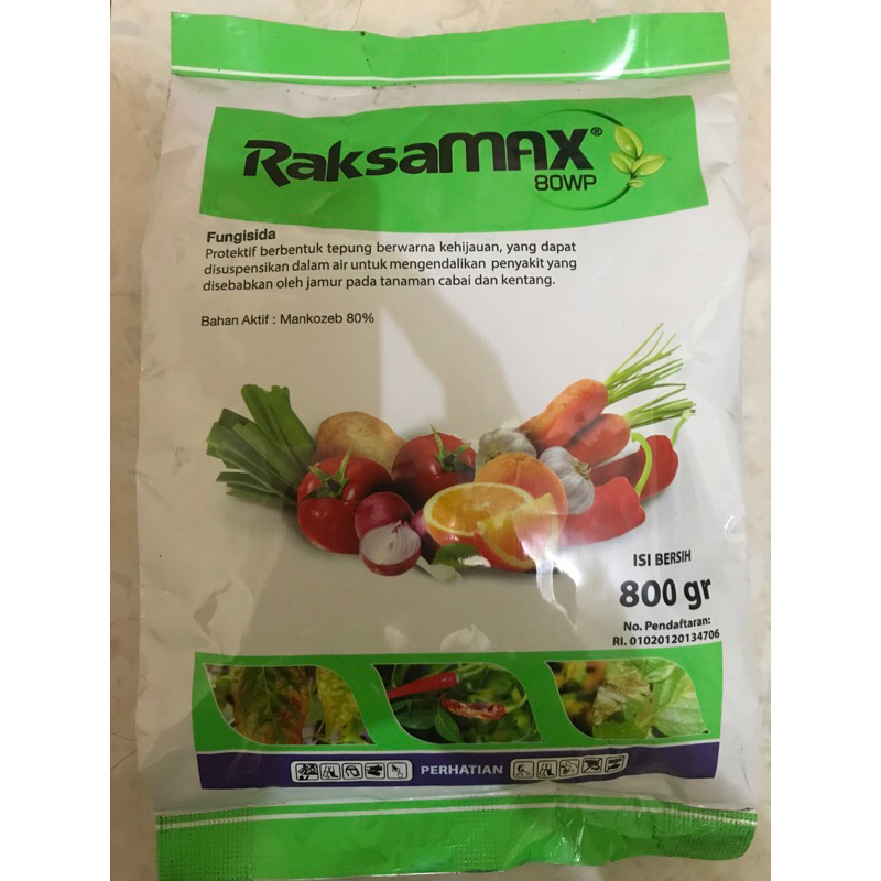 

Fungisida RAKSAMAX 80 WP | 800 gr