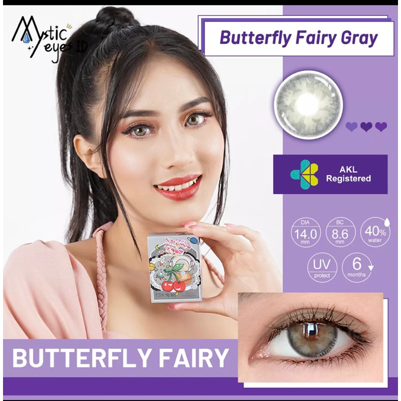 Softlens Butterfly Fairy by Mystique Eyes Normal dia 14,00