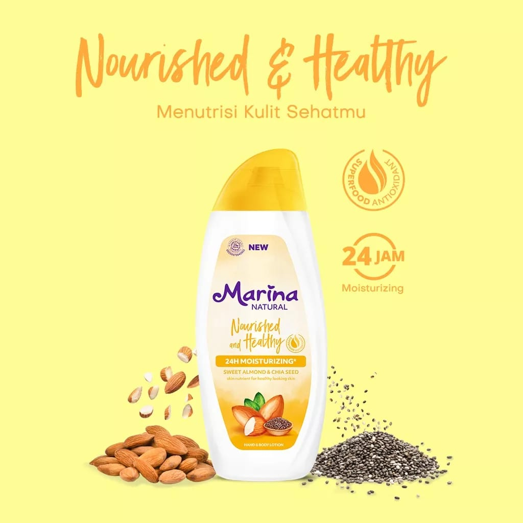 MARINA - Natural Hand and Body Lotion 150ml