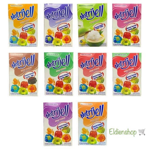

Nutrijell jelly Powder Ekonomis 10 Gr 15 Gr