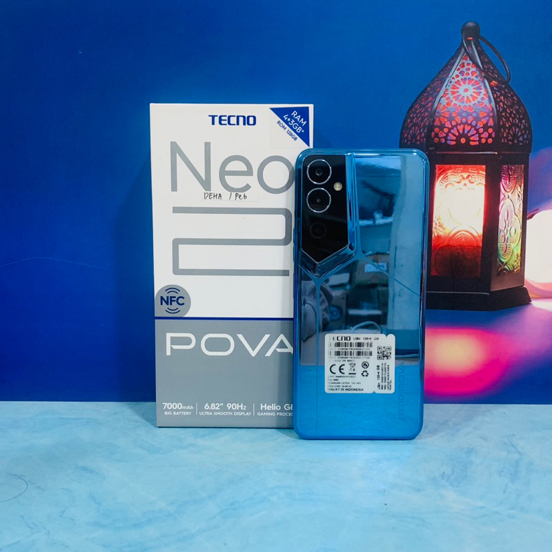 TECNO POVA NEO 2 4/128GB SECOND FULLSET
