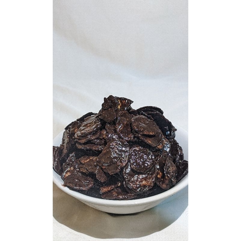 

kripik pisang coklat lumer,kripik pisang coklat