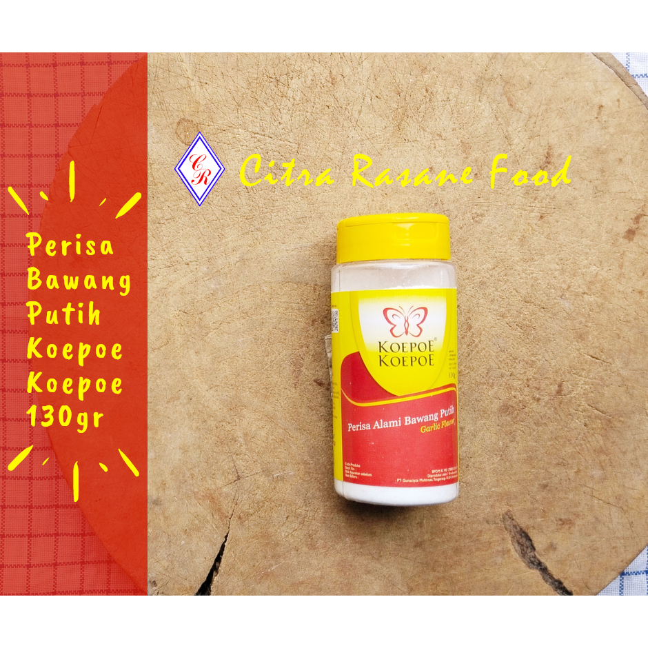 

Perisa Bawang Putih Koepoe Koepoe 130gr Garlic Powder
