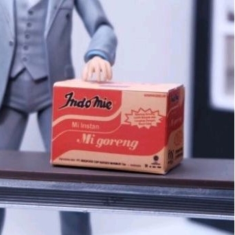 miniatur kardus box indomie 1:10 1:12 1:18