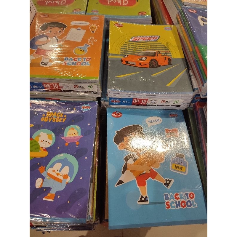 

BUKU TULIS Sidu 1pack 10pc
