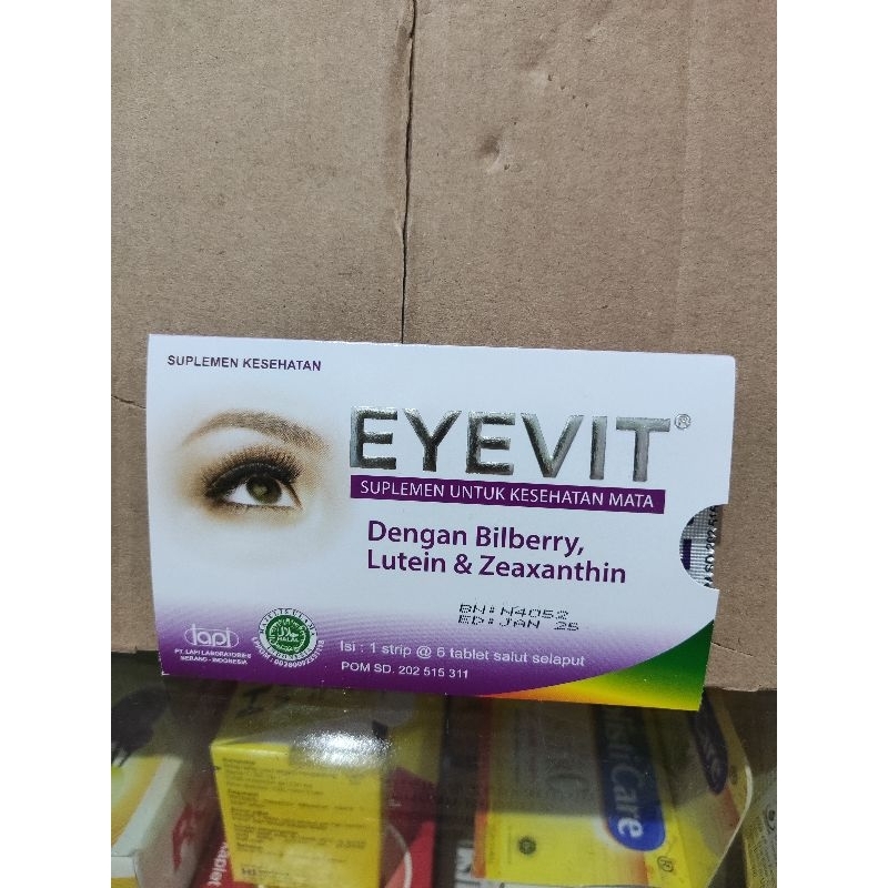 EYEVIT suplemen kesehatan mata isi 6 tablet