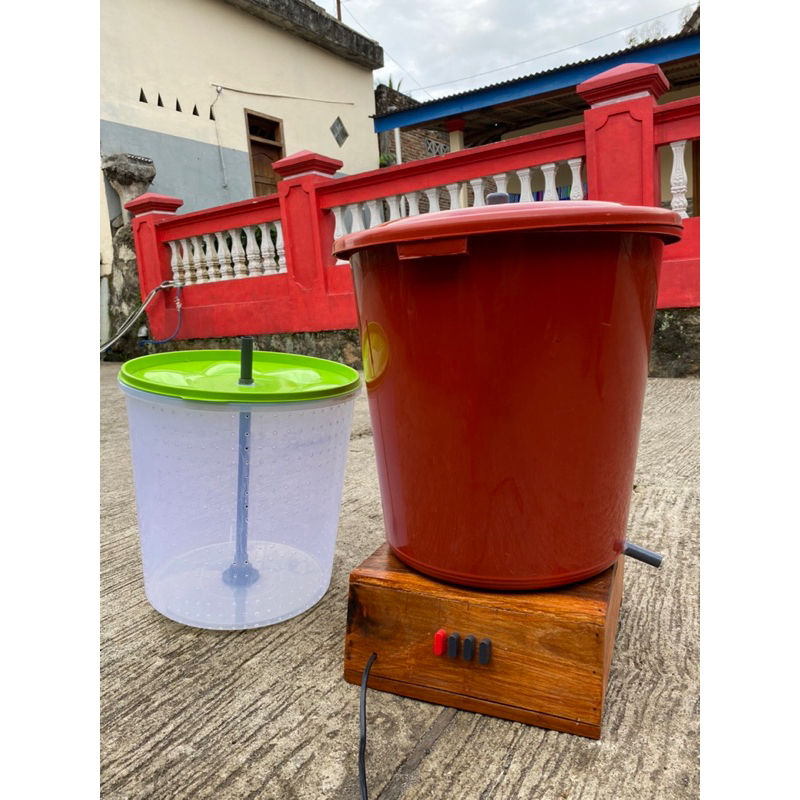 KRESNA Spiner peniris minyak kapasitas jumbo 24 liter spinner penyaring minyak