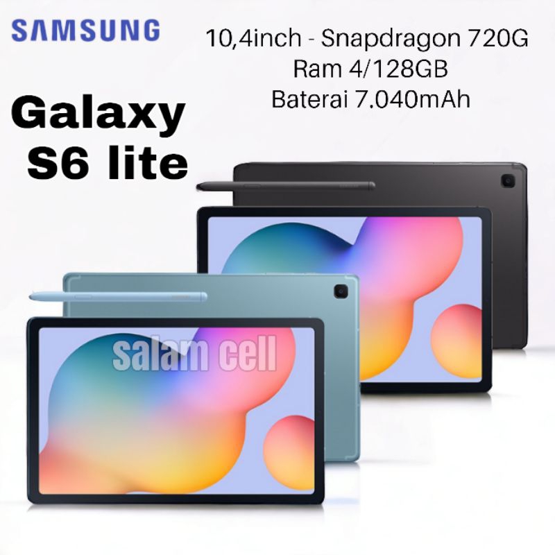 Samsung Galaxy TAB S6 lite 10,4inch Snapdragon 720G 4/128GB Original Garansi Resmi