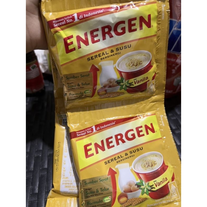 

Energen 1 Renceng (10bks) vanila & Jahe