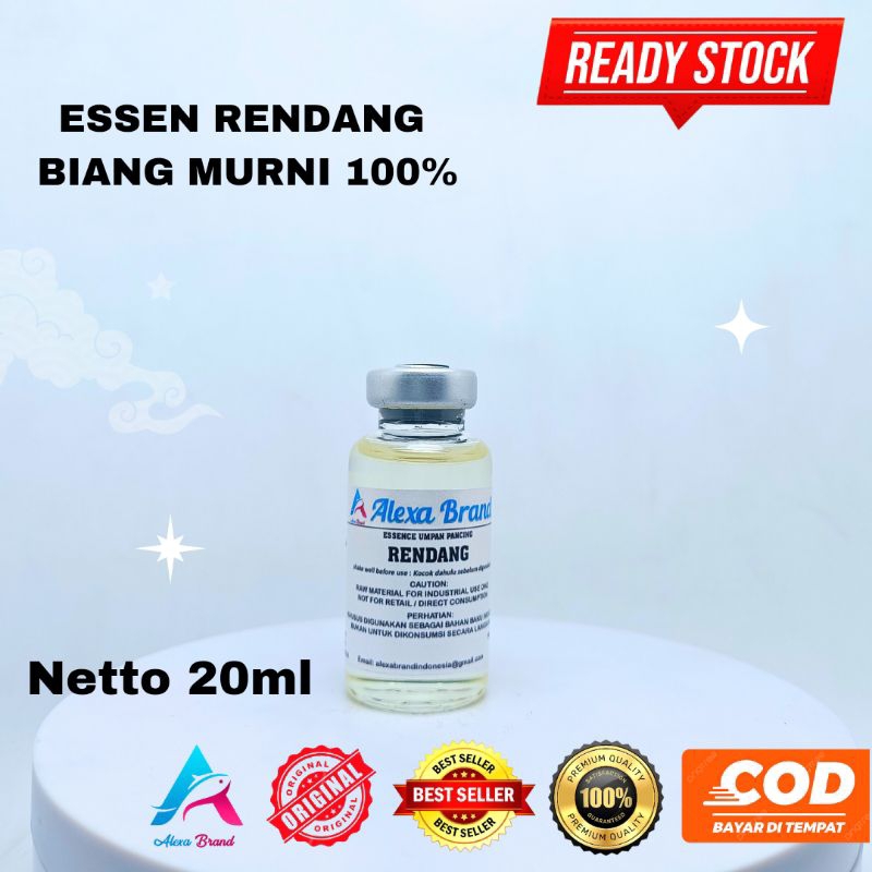 Essen rendang biang murni 100% - Alexa Brand - esen rendang - umpan pancing
