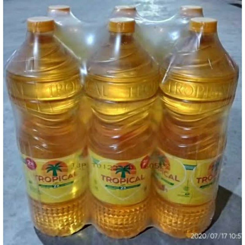 

Minyak Goreng Premium Tropical 2Liter 1 Krat Isi 6 Botol