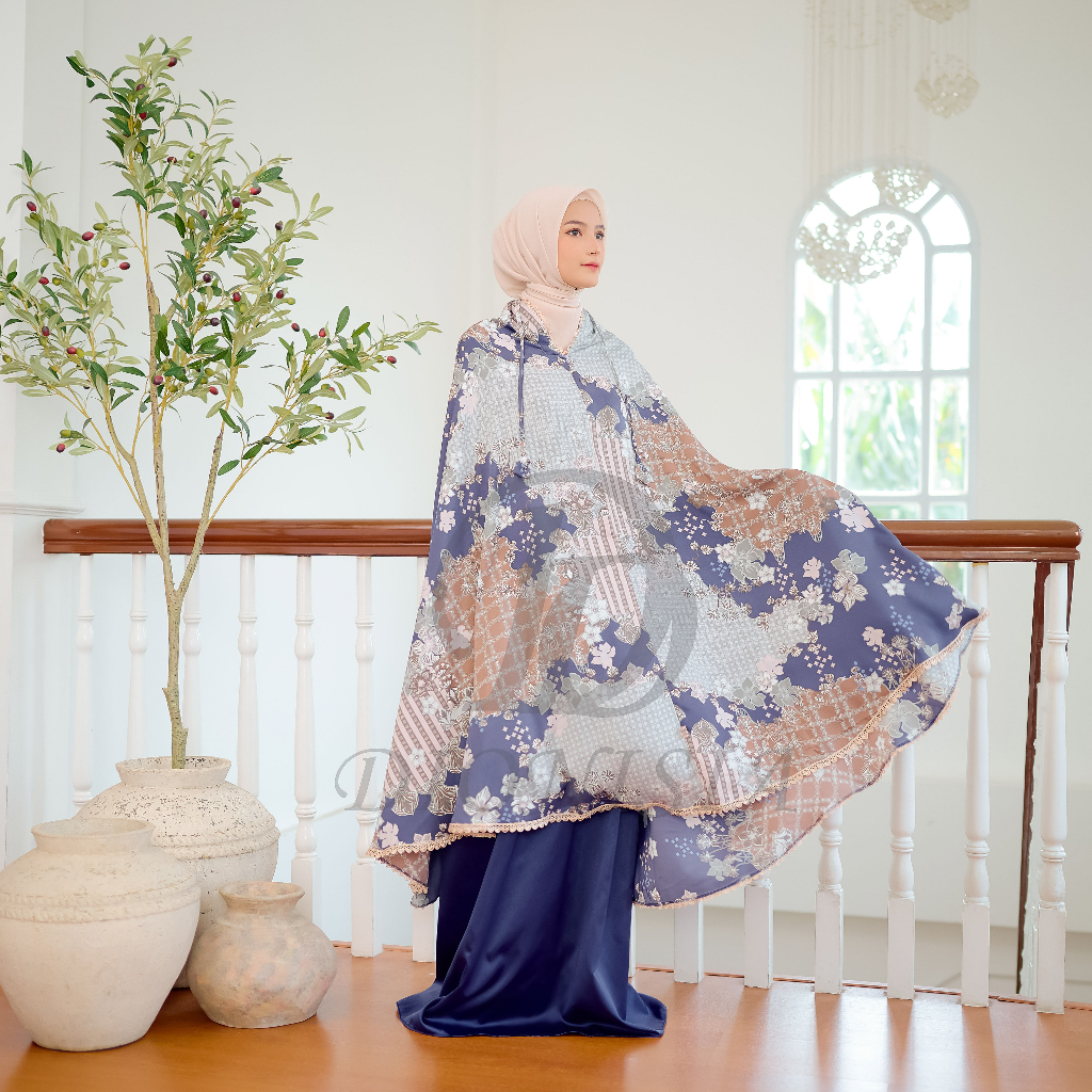 Mukena Dewasa Mukenah Travel Jumbo Ayesha Silky Premium 2 in 1 DIONISIA Bliss