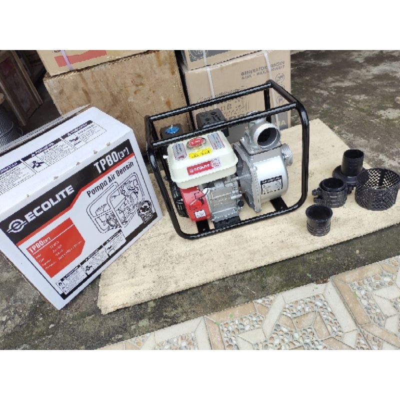 

mesin alkon air body besar / water pump irigasi sawah merek ecolite ukuran 3 dim