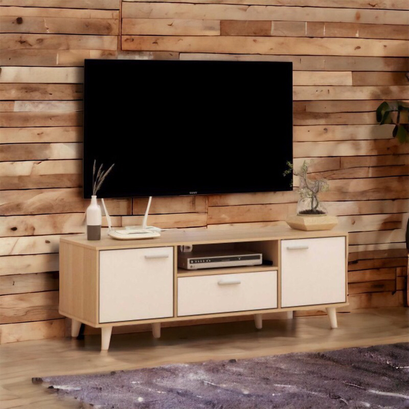 MEJA TV LED ASTETIK MINIMALIS MEJA BAWAH TV MEJA PENYIMPANAN