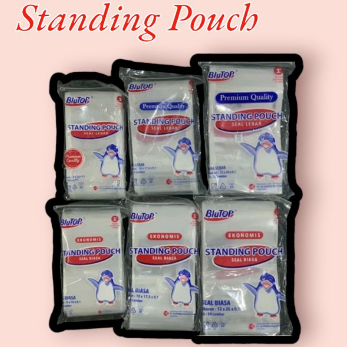 Standing pouch plastik STP 9 x 15