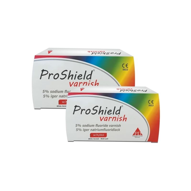 PROSHIELD VARNISH - Sodium Fluoride Varnish /CLINPRO WHITE /  VARNISH PENCEGAH KARIES /GIGI BERLUBAN