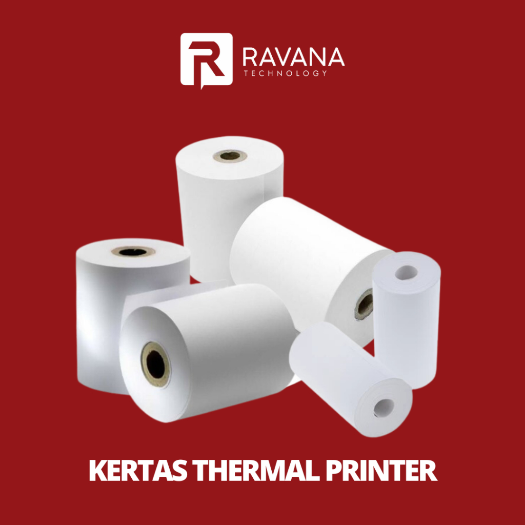 

Kertas Printer Thermal Struk Nota Receipt 58mm