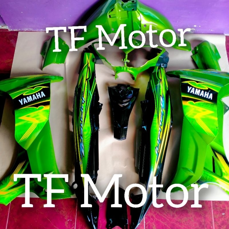 Bodi Body Full Set Yamaha Jupiter Z New Burhan hijau