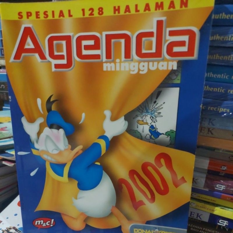 Spesial 128 Halaman Agenda Mingguan Donal Bebek