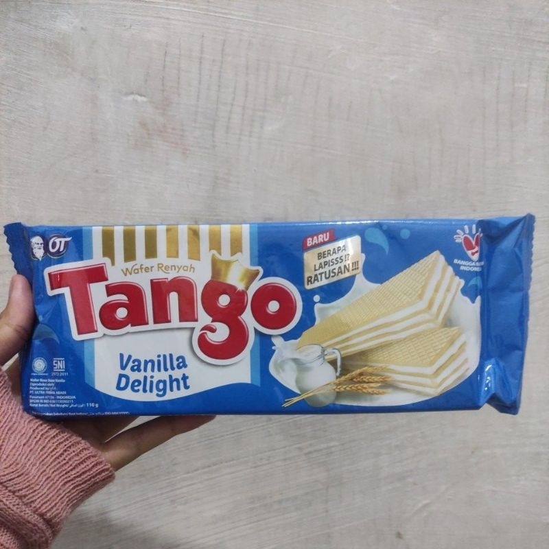 

Wafer Tango 110gram / Wafer cemilan hemat nikmat termurah diskon