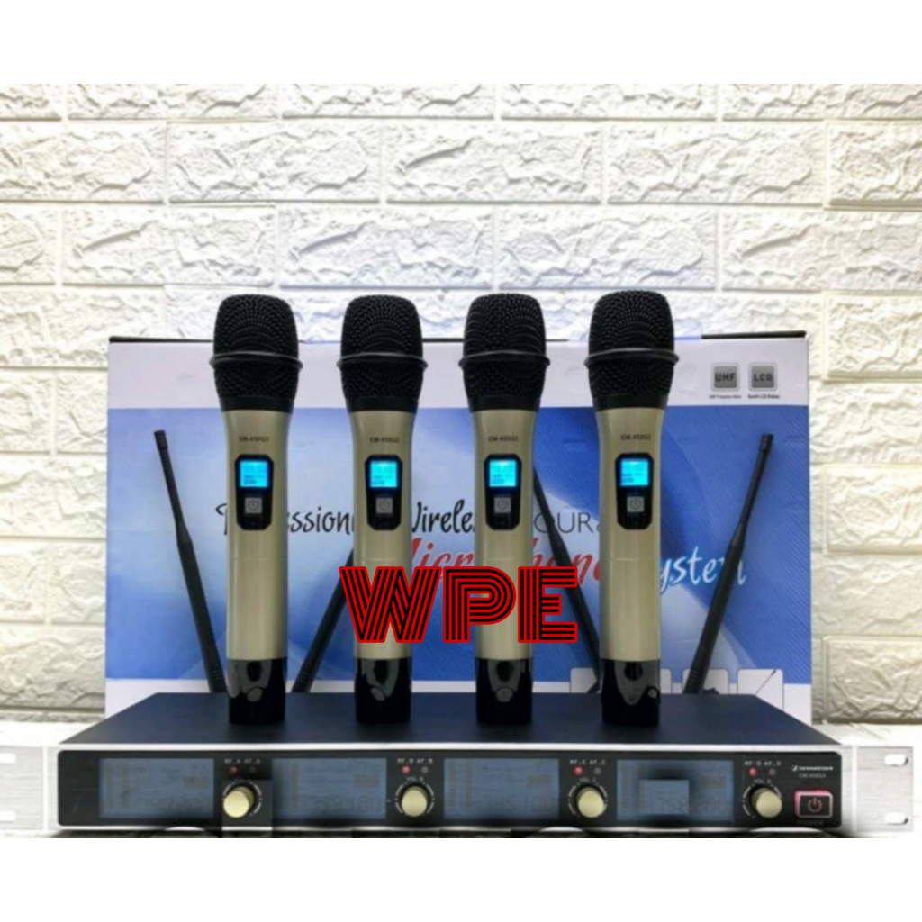 mic wireless sennheiser em450 g3 senheiser em 450 g3