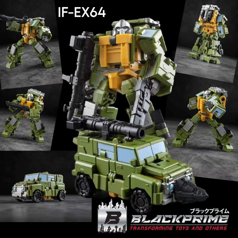 Iron factory IF-Ex64 Resolute Defender transformers Idw Brawn