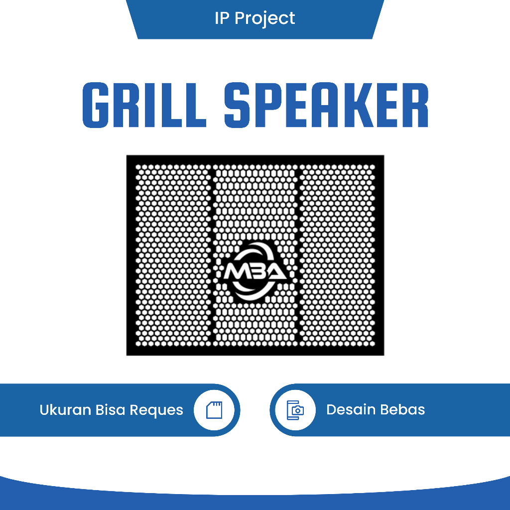 Grill Speaker RAM Tutup Box Sound
