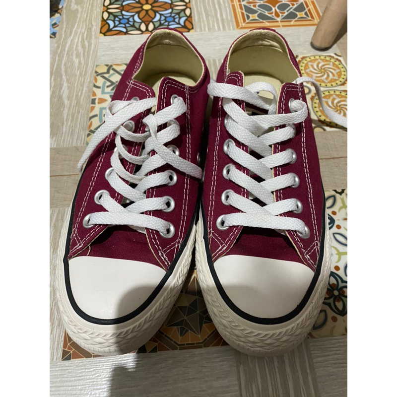 CONVERSE CHUCK TAYLOR ALL STAR OX Unisex Sneakers - MAROON