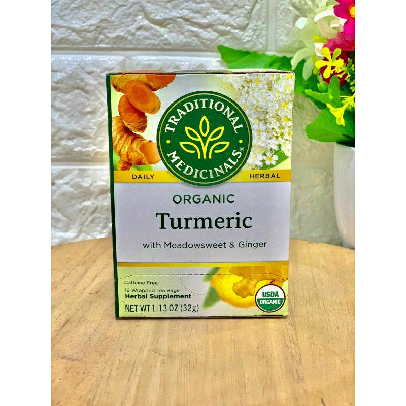 

Traditional Medicinals Organic Turmeric with Meadowsweet & Ginger TEA 32 g