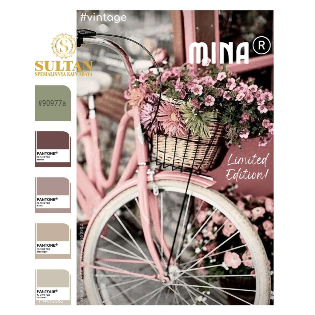 Kain Sultan Mina Polos New 1