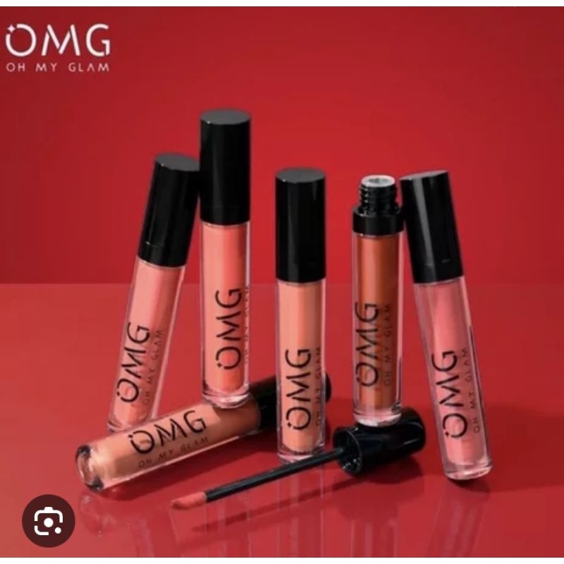 OMG lip cream matte .lip cream OMG .lipstik OMG matte .Wardah lip.