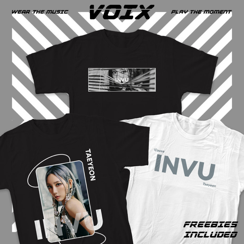 Kaos Kpop Taeyeon "INVU" Tee