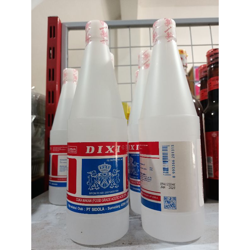 

Cuka Putih dixi 650ml BESAR / Cuka makan