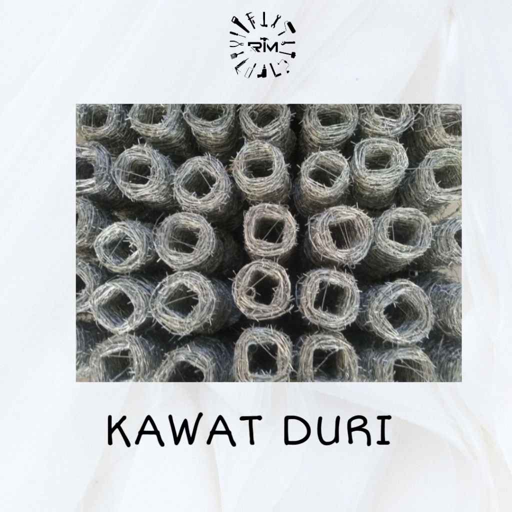 Kawat Duri BWG 14 Galvanis berkualitas