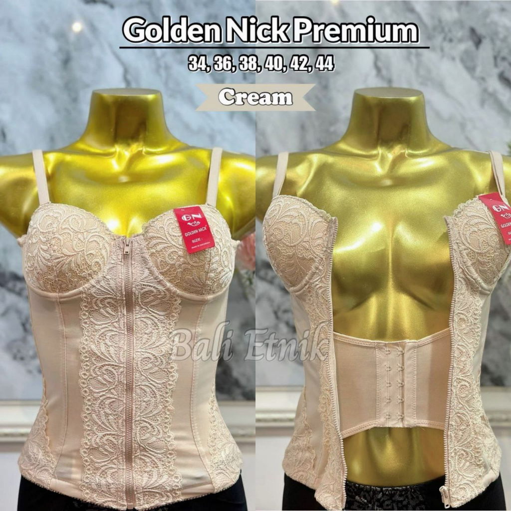 Longtorso Premium Kebaya Bali Retsleting Korset Tali Lepas Dalaman Kebaya Bali